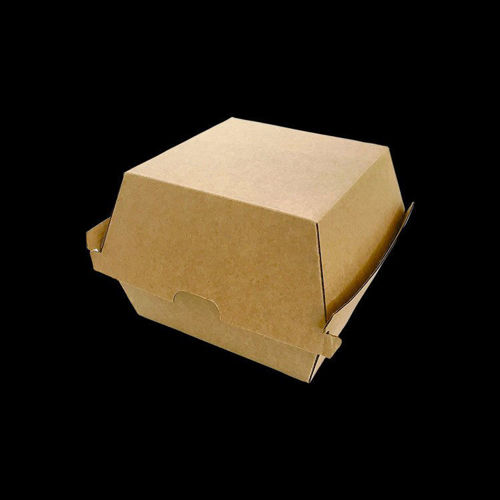 Picture of Kraft Brown Paper Burger Box